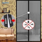Летняя Магнитная фотосетка на дверь москитная сетка против насекомых сетка для двери автоматическое закрытие шторы