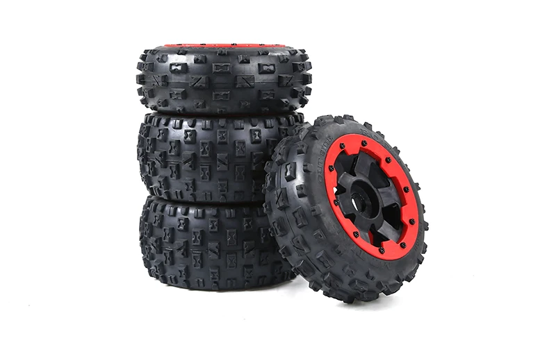Передние и задние шины Knobby Bowtie на ободах для HPI Baja 5B Rovan Sport King motor 1/5 Buggies | Игрушки