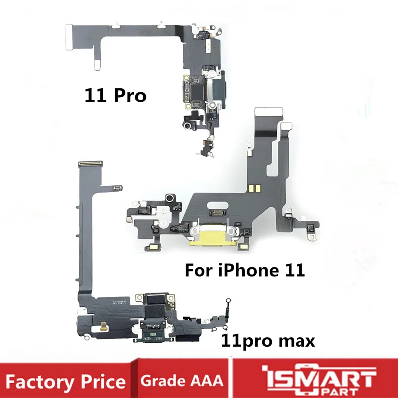 

Original For iPhone X XS 11 Pro Max USB Charging Dock Port Connector Flex Cable XR Headphone Audio Jack Repair Parts