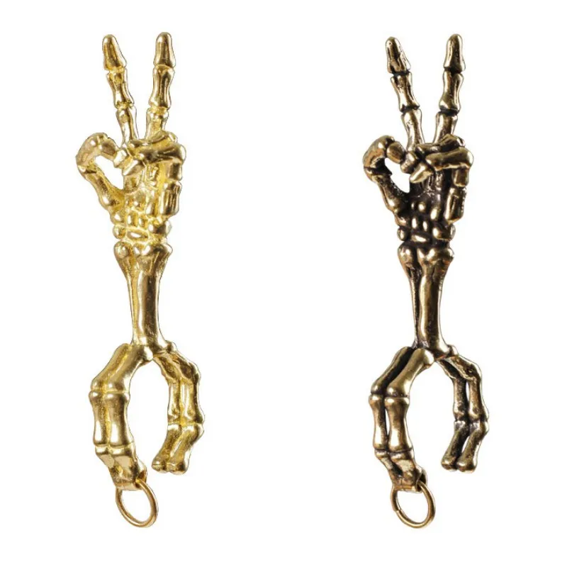 

Smoking Accessories Vintage Cigarette Holder Creative Golden And Tan Ring Clip Convenient Women Men Smoker Gift