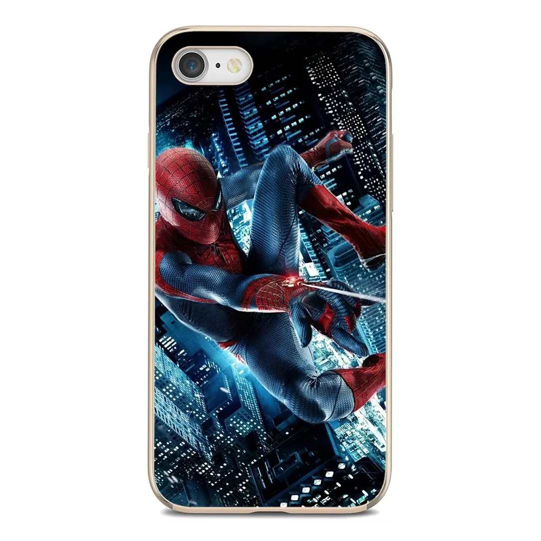 silicone skin case for huawei mate 20 30 40 7 8 9 10 lite pro p smart 2018 2019 plus g7 g8 spider man spiderman free global shipping