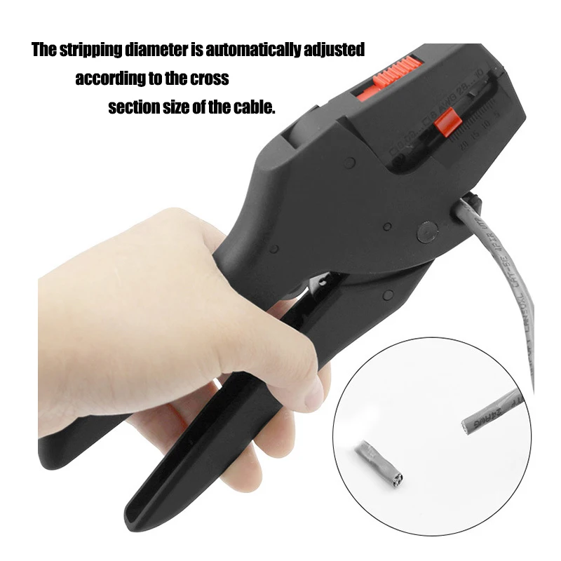 

MOYOTEC 0.08-6mm 2 Single Strand Wire or Multi Strand Wire Duck Beak Stripper Multifunctional Electrical Special Tool