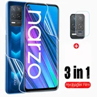 Гидрогелевая пленка 3 в 1 для Oppo Realme Narzo 30 5G, защита экрана и объектива камеры для Reame Narzo30, 30 А, защитная пленка, не стекло