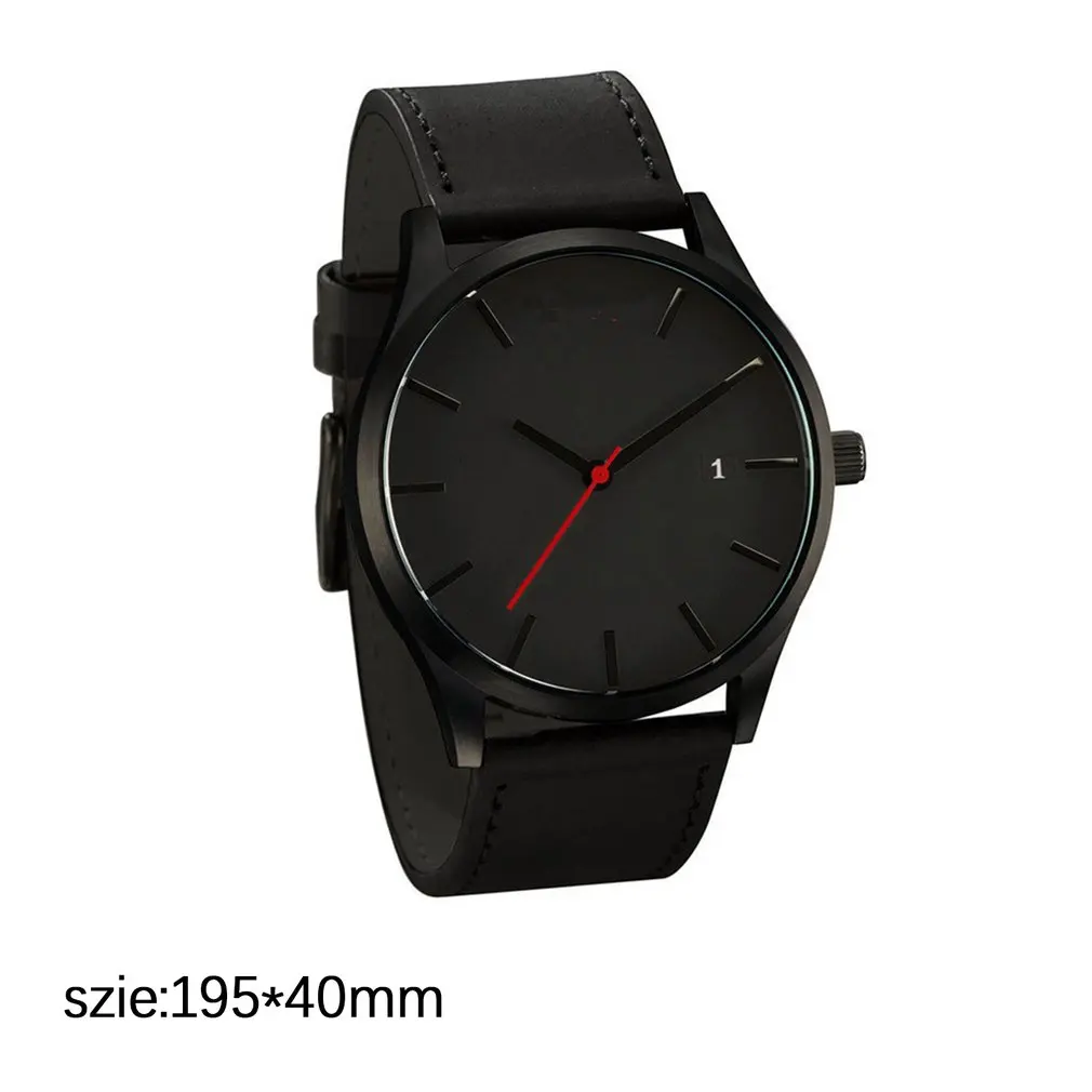 

Men Women Round Dial Casual Elegant Mans Wristwatches Fashionable Band Fashion Grid Scale Male Watch