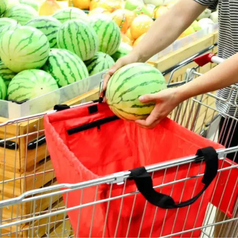 Многоразовая сумка для похода в магазин продуктов изолированная тоут складная