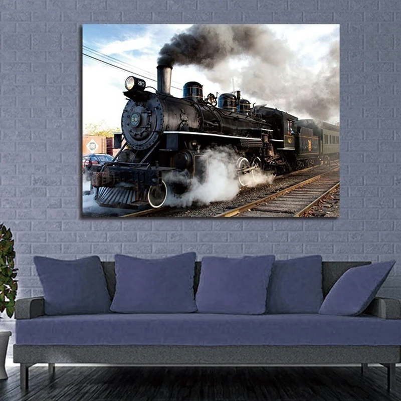 

Wall Art Painting the Picture Print on Canvas Car Wall Art Stretched and Artwork 23.6X31.5Inch No Frame