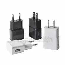 10PCS/lot 5V 2A EU Plug Wall Travel USB Charger Adapter For Samsung galaxy S5 S4 S6 note 3 2 For iphone 7 6 5 HTC Huawei Xiaomi