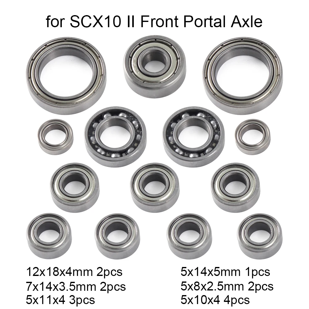 SCX10 II металлическая алюминиевая портальная ось внутренняя фотопередача набор