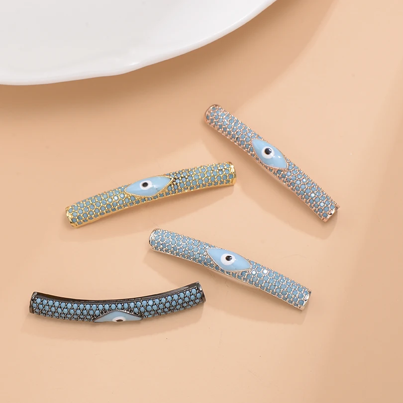 Неовиви изогнутые длинные бусины полоски для изготовления ювелирных изделий