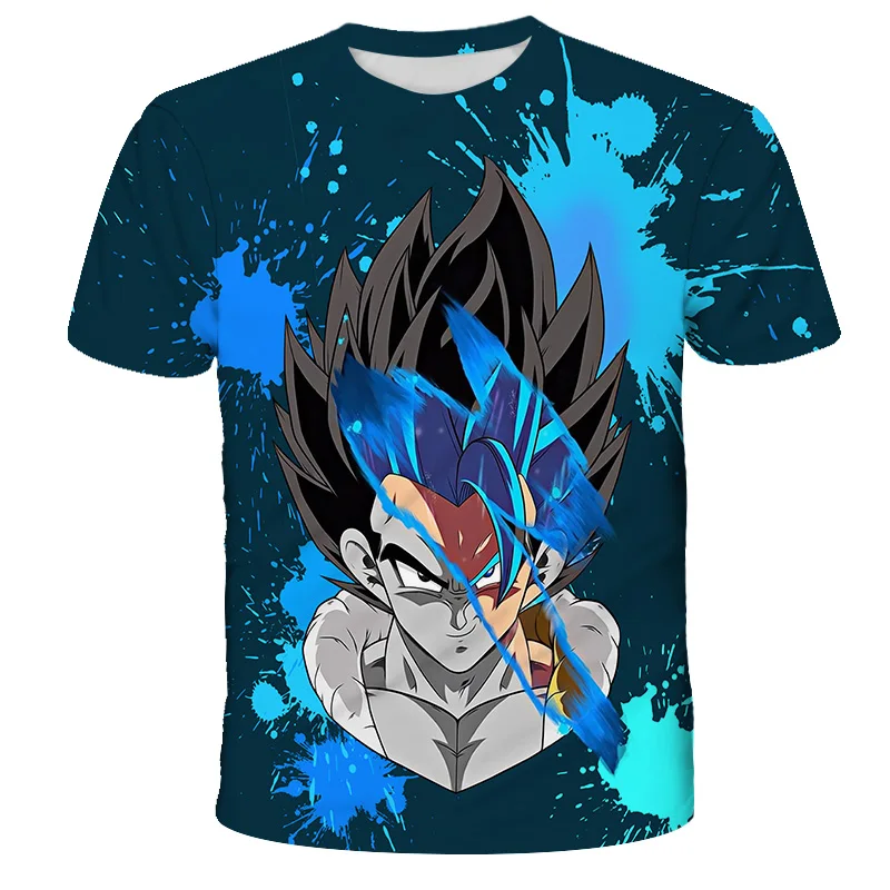 

Summer Children Boy T-Shirt Girl T-Shirt Japanese Cartoon Cartoon 3D Printing Anime Clothing Sportswear