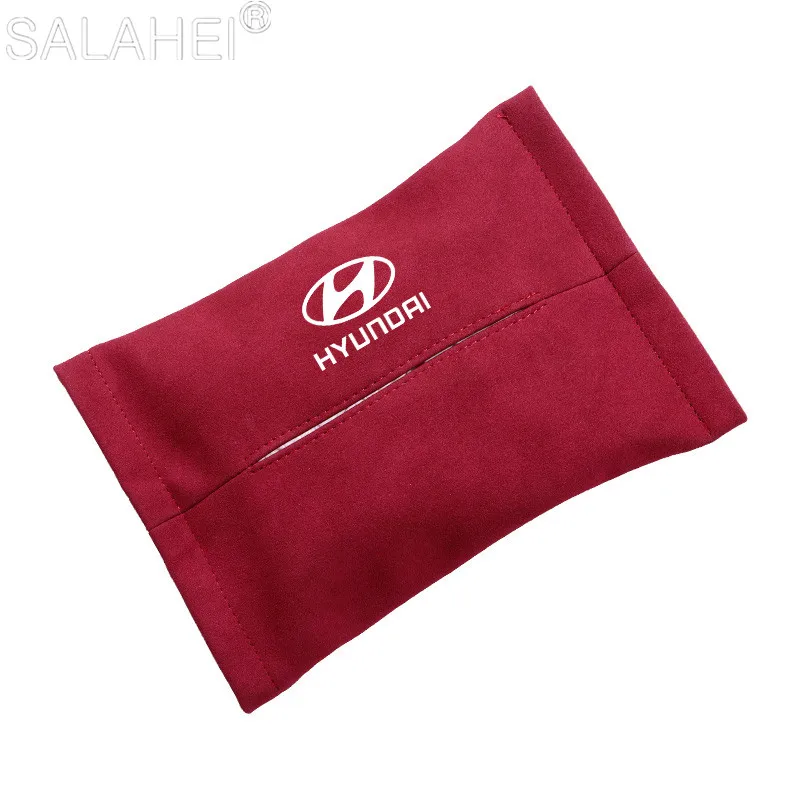 

1PC Car Tissue Box Multifunctional bundled Tissue Box Holder Car Accessories Goods For Hyundai Tucson I30 I20 I10 IX20 IX30 Ix35