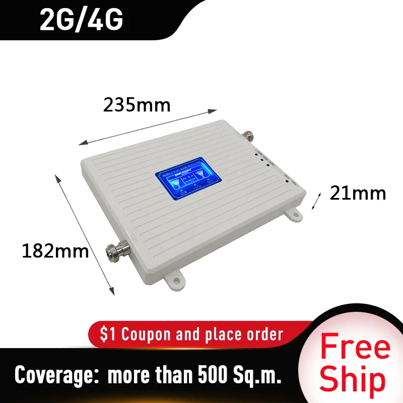 Ceny Rosja GSM 900 UMTS 1800 Mhz Dwuzakresowy Wzmacniacz 2G 3G 4G LTE Telefon Komórkowy Wzmacniacz Komórkowy + LPDA/antena Sufitowa
