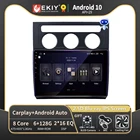 Автомагнитола EKIY, 1280*720 IPS, DSP, Android 10, для Volkswagen Touran 1 2003-2010, мультимедийный видеоплеер, GPS-навигация, BT