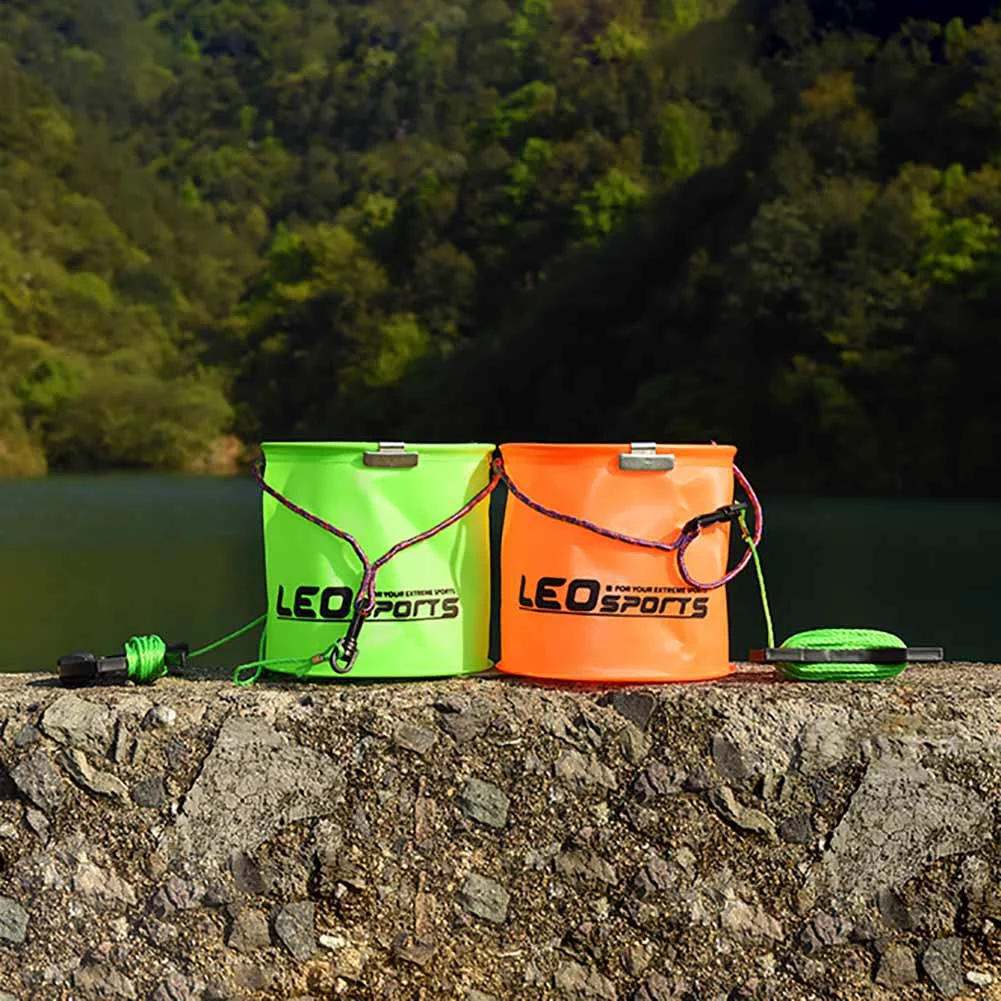 

Eva Thickened Portable Folding Bucket Portable Camping Fishing High Compression Water Wash Case Outdoor Tools