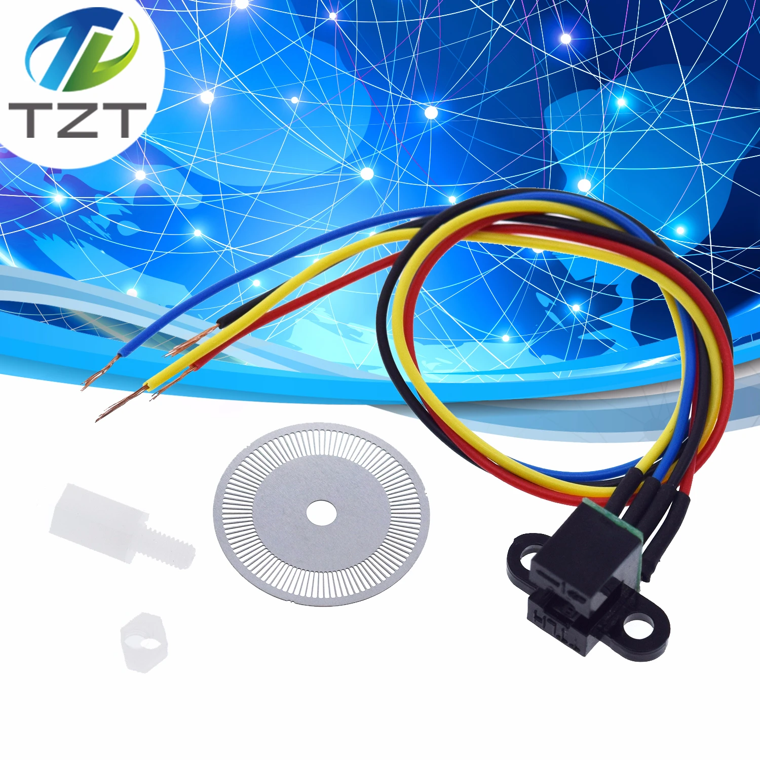 Фотоэлектрический Скорость Сенсор кодировщик зашифрованный диск кодового диска