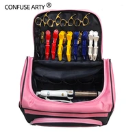 new large capacity barber hair scissor bag professional hairdressing comb tools bag makeup travel storage bag