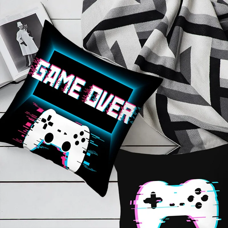 Новый стиль крутая игра вечерние Декоративная Наволочка на подушку для игры день