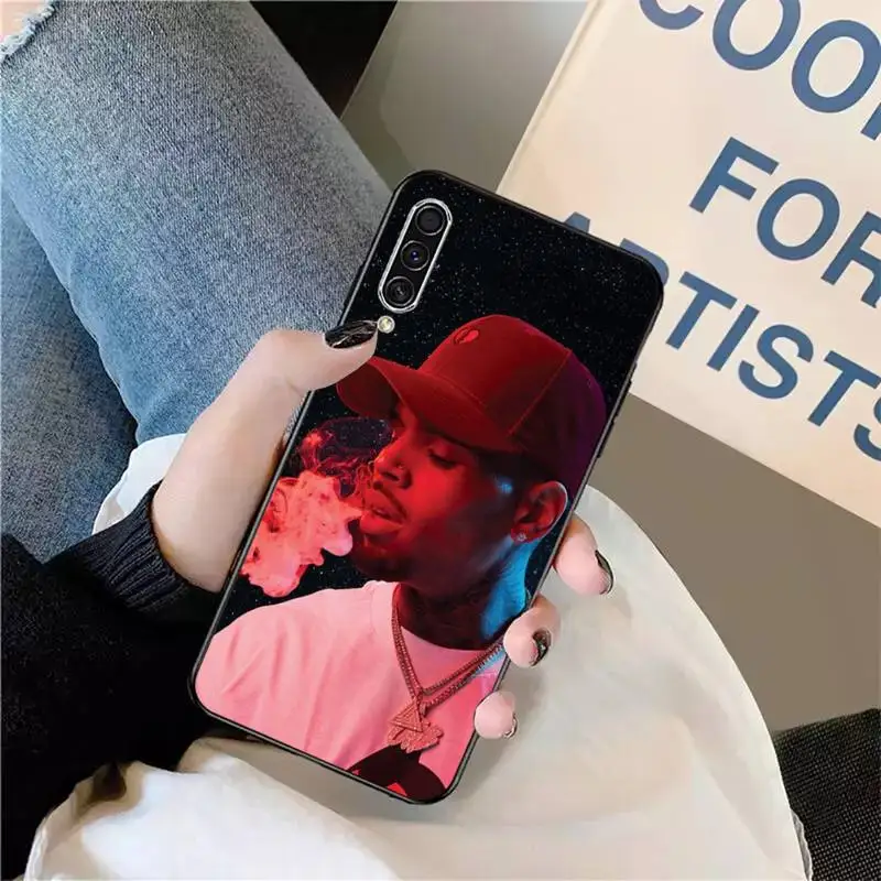 

Chris Brown Rap singer pop Phone Case For Samsung galaxy A S note 10 7 8 9 20 30 31 40 50 51 70 71 21 s ultra plus