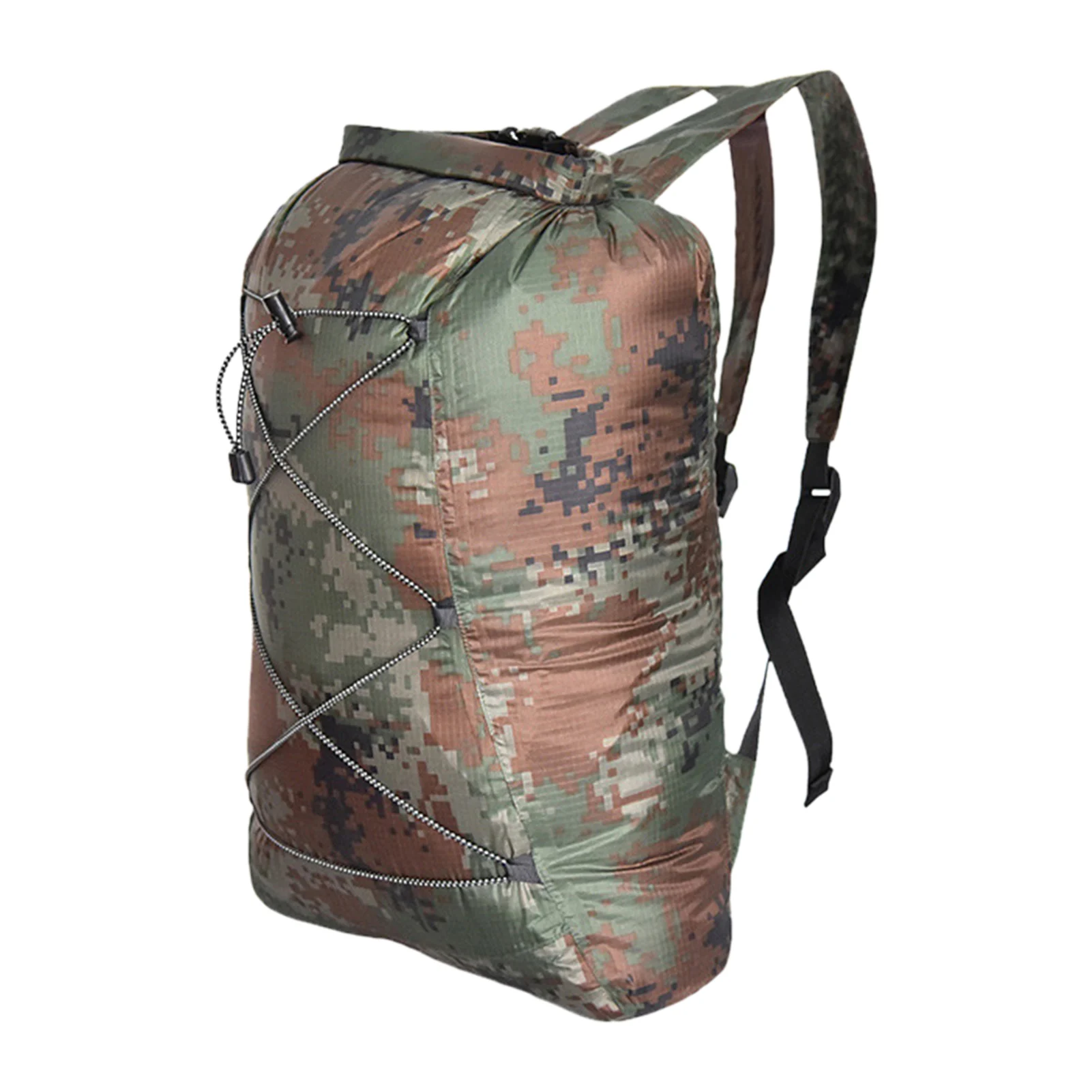 

Waterproof Compression Bag Foldable Nylon Lightweight Backpack Dry wet separation for Outdoor Beach camping boating rafting