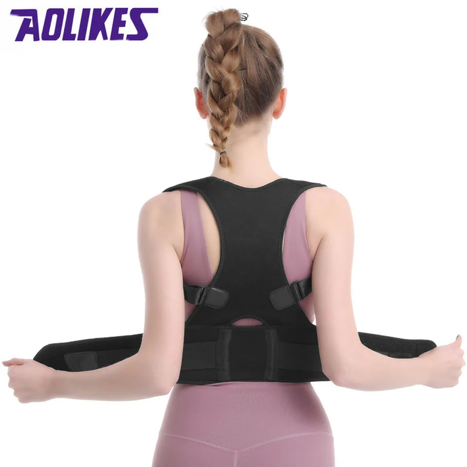 AOLIKES Корректор Осанки спина корекци подтяжки корсет для Ортез на горбатую
