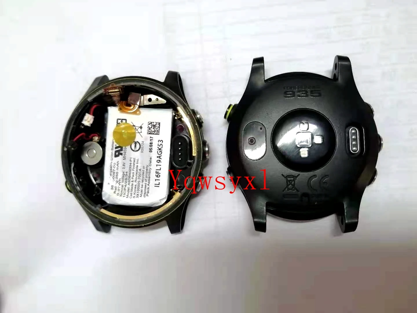 Yqwsyxl оригинальный задний Чехол для Garmin Forerunner 935 оригинальные часы (с/без батареи)