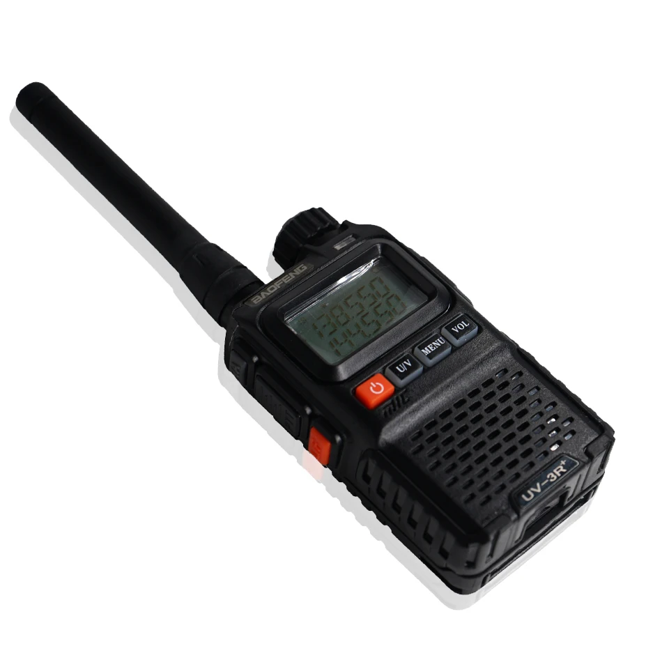 2 шт. BAOFENG UV-3R Plus двухдиапазонный беспроводной портативный CB Walkie Talkie UV3R+ домофон FM трансивер Ham Радио UV 3R двухстороннее радио
