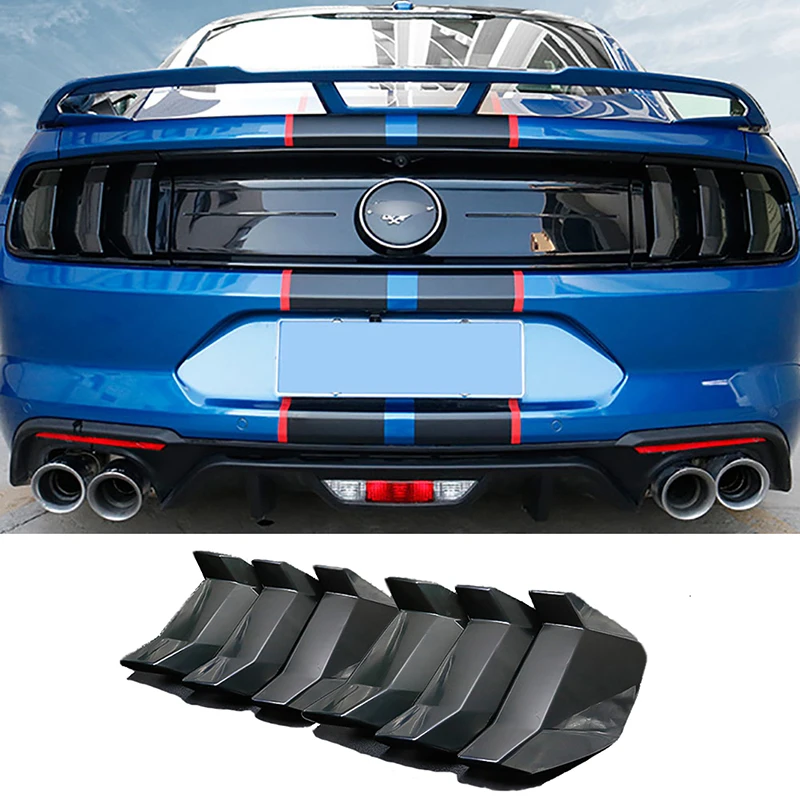 Наклейка на заднюю фару автомобиля QHCP 6 шт. для Ford Mustang 18-22