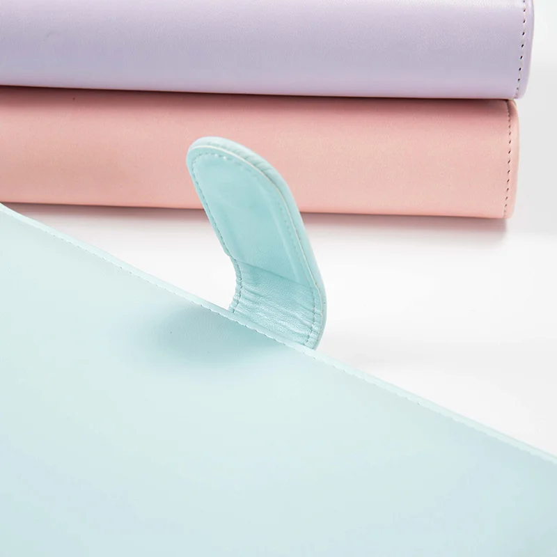 

Macaron Leather Spiral Notebook Original Office Personal Diary/week Planner/agenda Organizer Cute Ring Stationery Binder A5 A6