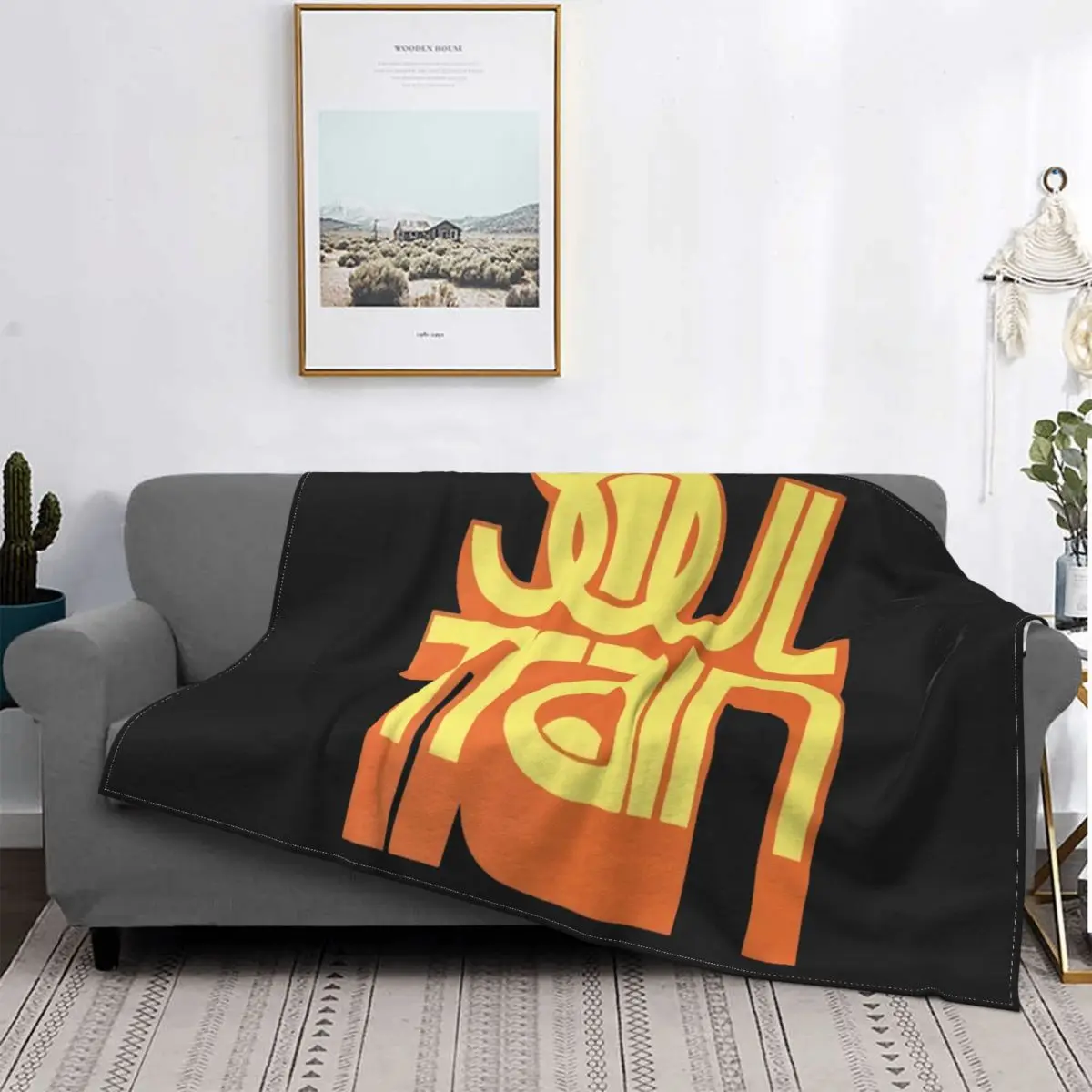 

Soul Train-colcha a cuadros para cama, cobertor para cama, 150