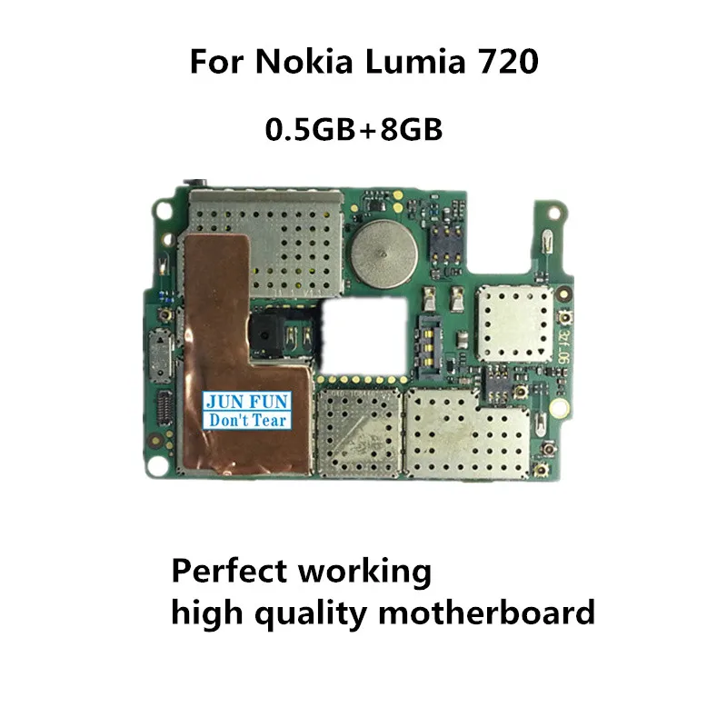 Полнофункциональная разблокированная материнская плата для Nokia Lumia 720 0 5 ГБ + 8 Гб MB