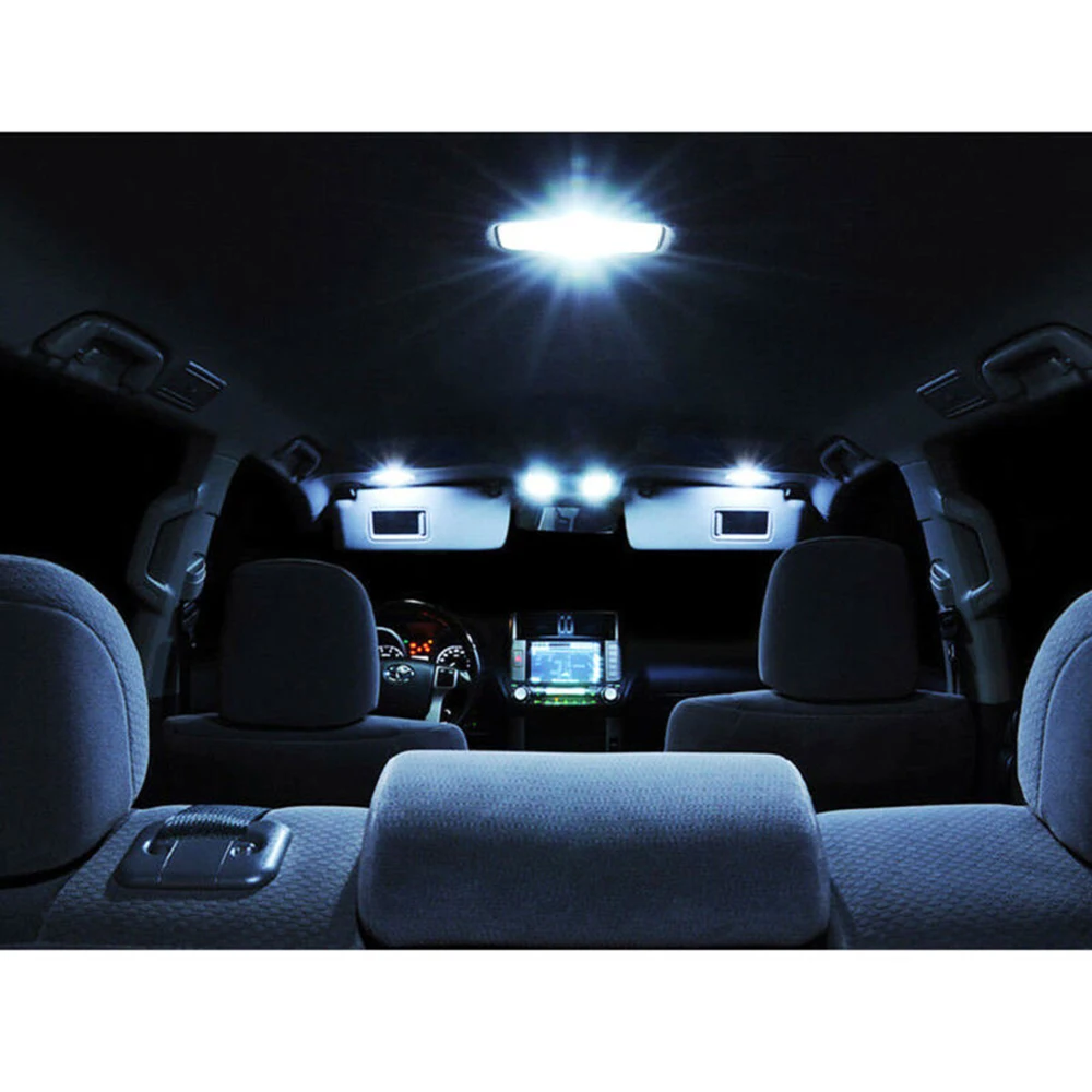 

Compatible LED Light Bulb 21 Bulbs LED Light Parts Replacement Interior 6000K