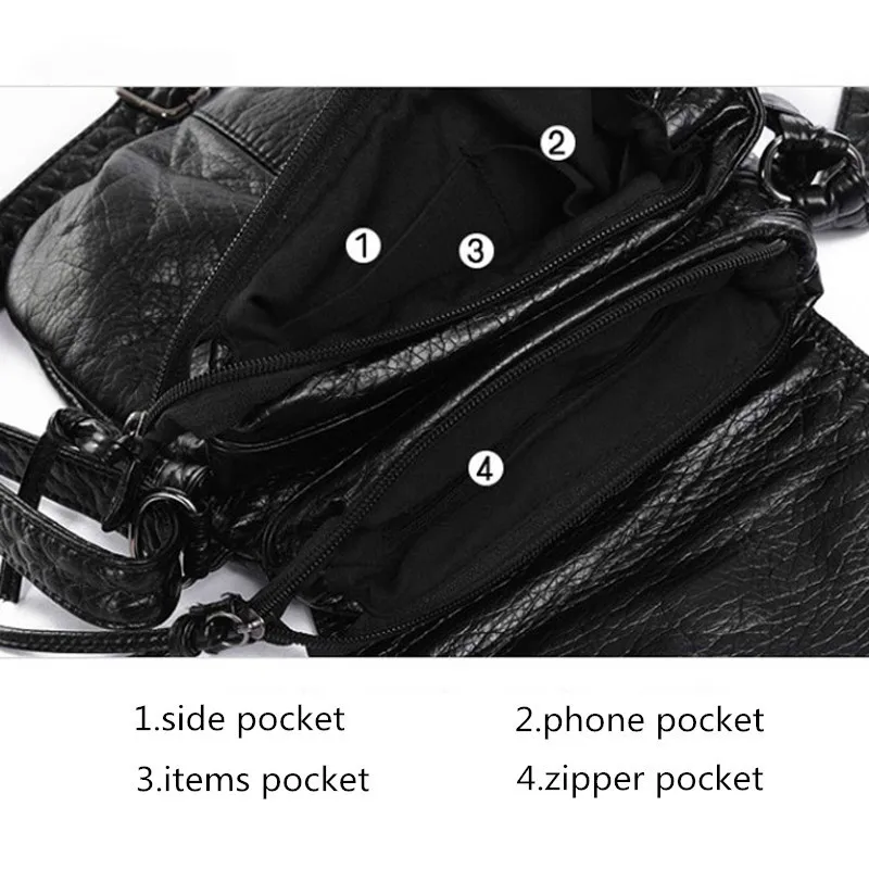 

2020 Brand Designer Women Messenger Bags Crossbody Soft PU Leather Shoulder Bag High Quality Fashion Women Bags Handbags