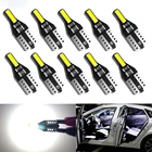 10x T10 LED W5W 194 светильник s для Honda Civic Accord CRV HRV Jazz Fit NC750X Автоматическая внутренняя светодиодная подсветка светодиодсветильник лампа для салона автомобиля Xenon 6000K 12v