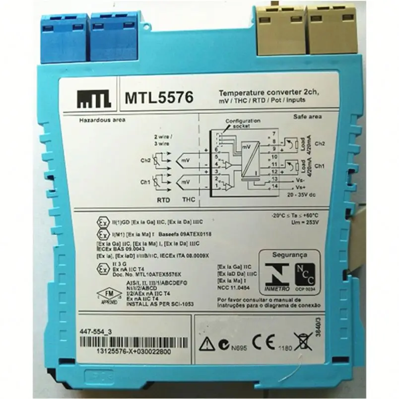 

MTL4517 isolated shunt-diode safety barrier