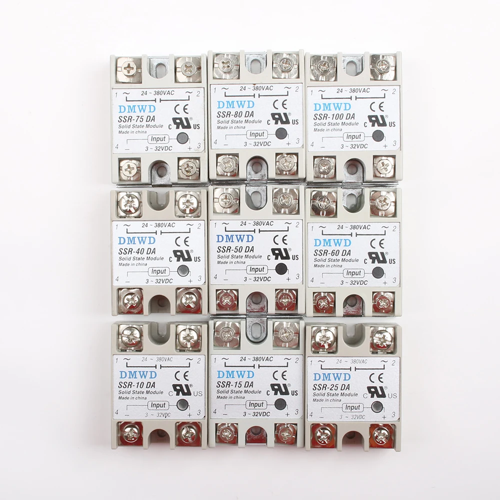 Solid state relay SSR-15 15A VA DA Industrial State Relay Module AA SSR DD SSR-15DA SSR-15VA SSR-15DD with heat sink | Обустройство