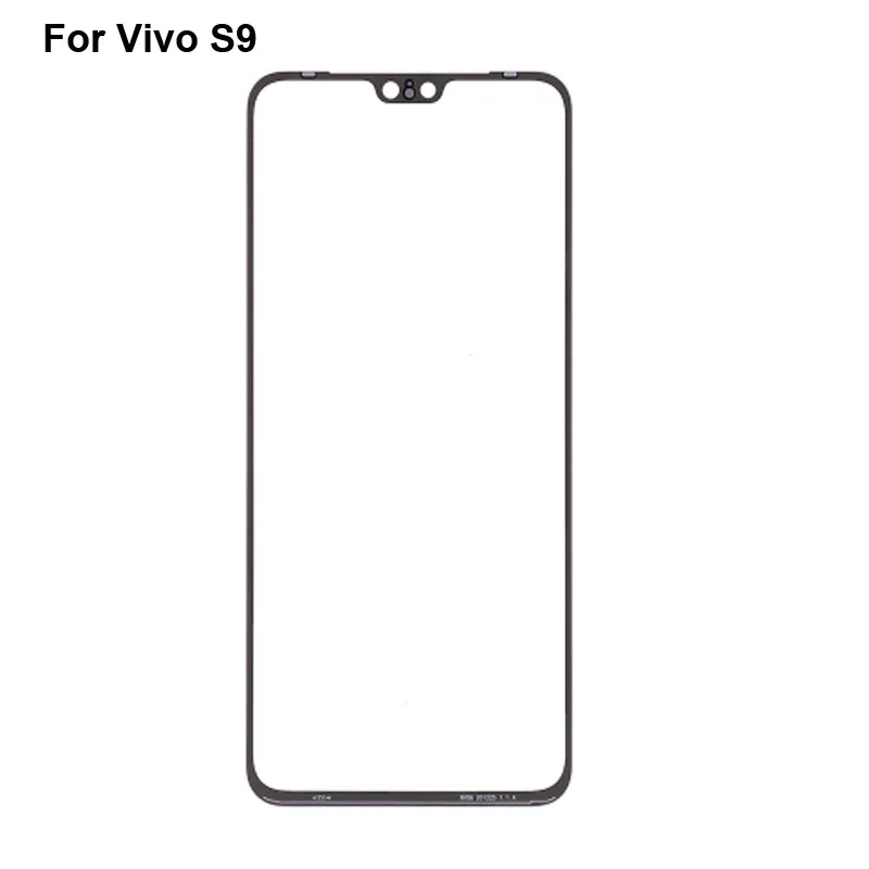 ДЛЯ Vivo S9 передняя внешняя стеклянная линза Ремонт сенсорного экрана внешнее