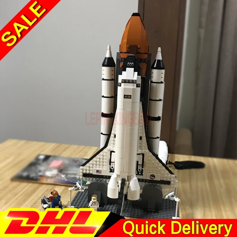 LP 16014 из печати Shtttle Expedition космический корабль строительные блоки Набор кирпичей