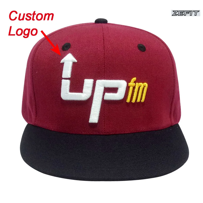 DIY Custom-Made Logo Text Name Outdoor Visor Own Design Two Tones Two-tone Hat Mixed Colors Custom Baseball Snap Back Sun Cap