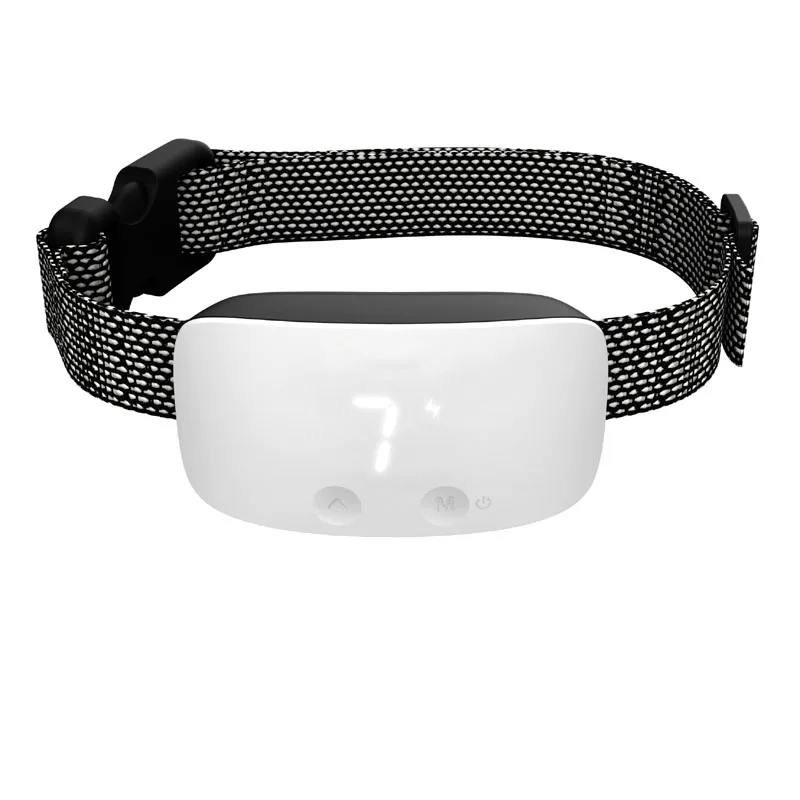 

Перезаряжаемый водонепроницаемый лай ошейник Регулируемые режимы эксклюзивные кнопки с простым сенсорным интерфейсом ошейник для дресси...