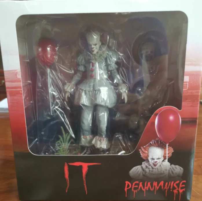 Железный IT Stephen King's It Delux Pennywise статуя клоуна экшн-Фигурки игрушки | Игрушки и
