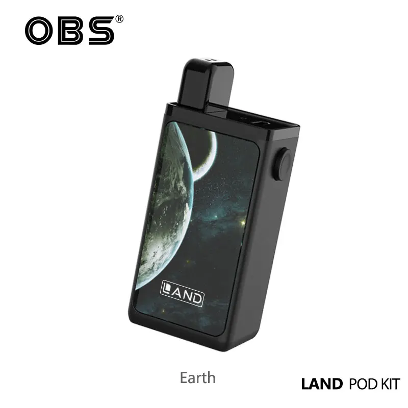 Новейший оригинальный obs Land Pod Комплект с аккумулятором 750 мАч 1 5 мл электронная