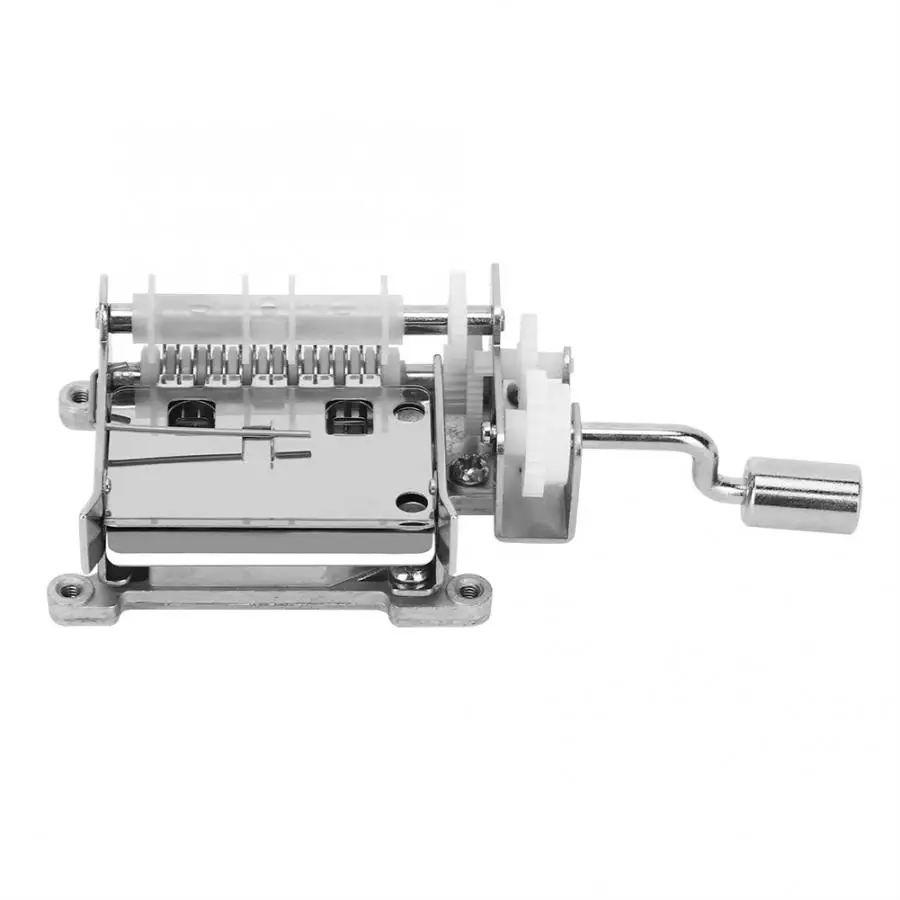 Музыкальная шкатулка с ручным приводом дыроколом и бумажными лентами сделай сам