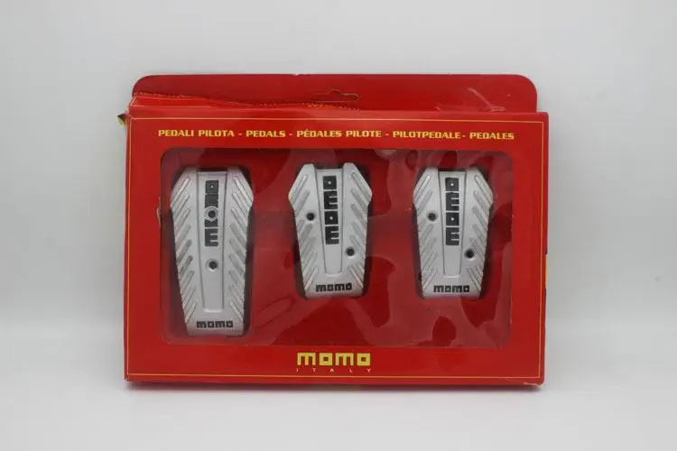 

3PCS/Set Universal Manual Car Brake Pedal Foot Pedal Non Aluminum Non Slip Car Sport Racing Pedals