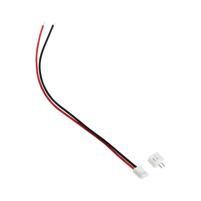 

Hot Sale 50 SETS Mini Micro JST 2.0 PH 2-Pin Connector plug with Wires Cables 120MM Drop Ship
