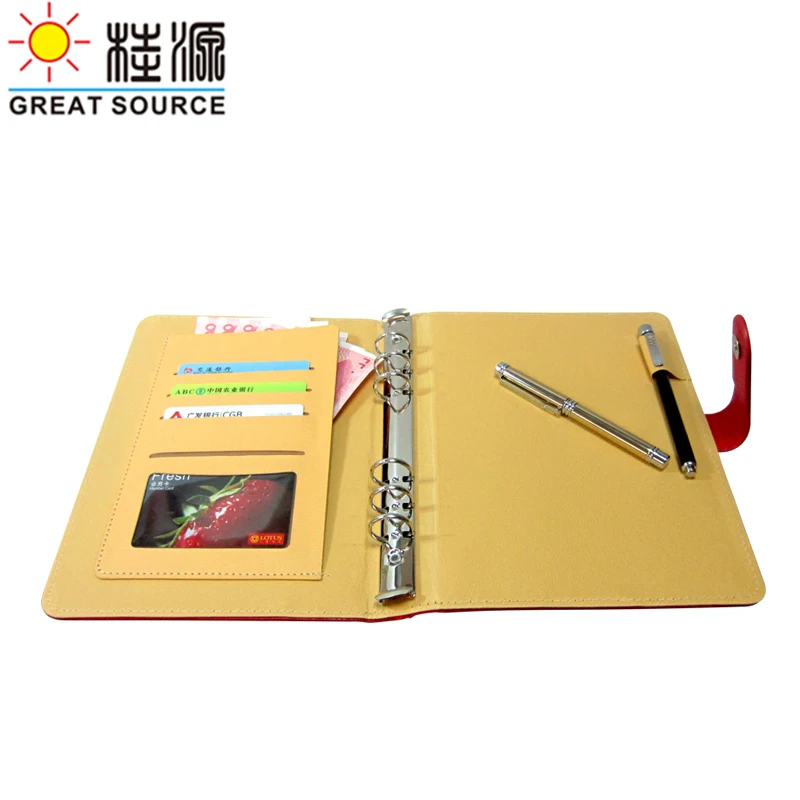 Офисная папка A5 Обложка для блокнота журнал кожаная ежедневник органайзер набор