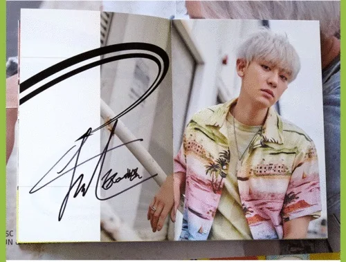 Подписанный EXO SC SeHun Chanyeol autographed What a Life mini 1-й альбом k-pop 79