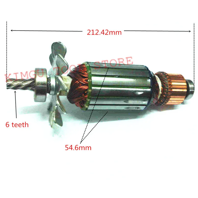 Роторный двигатель для DEWALT D28710 N085931|armature rotor|motor armaturerotor armature |