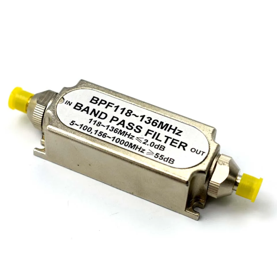 Lusya НОВЫЙ SMA полосовой фильтр BPF 118-136 МГц для авиационной группа A6-011 | Электроника
