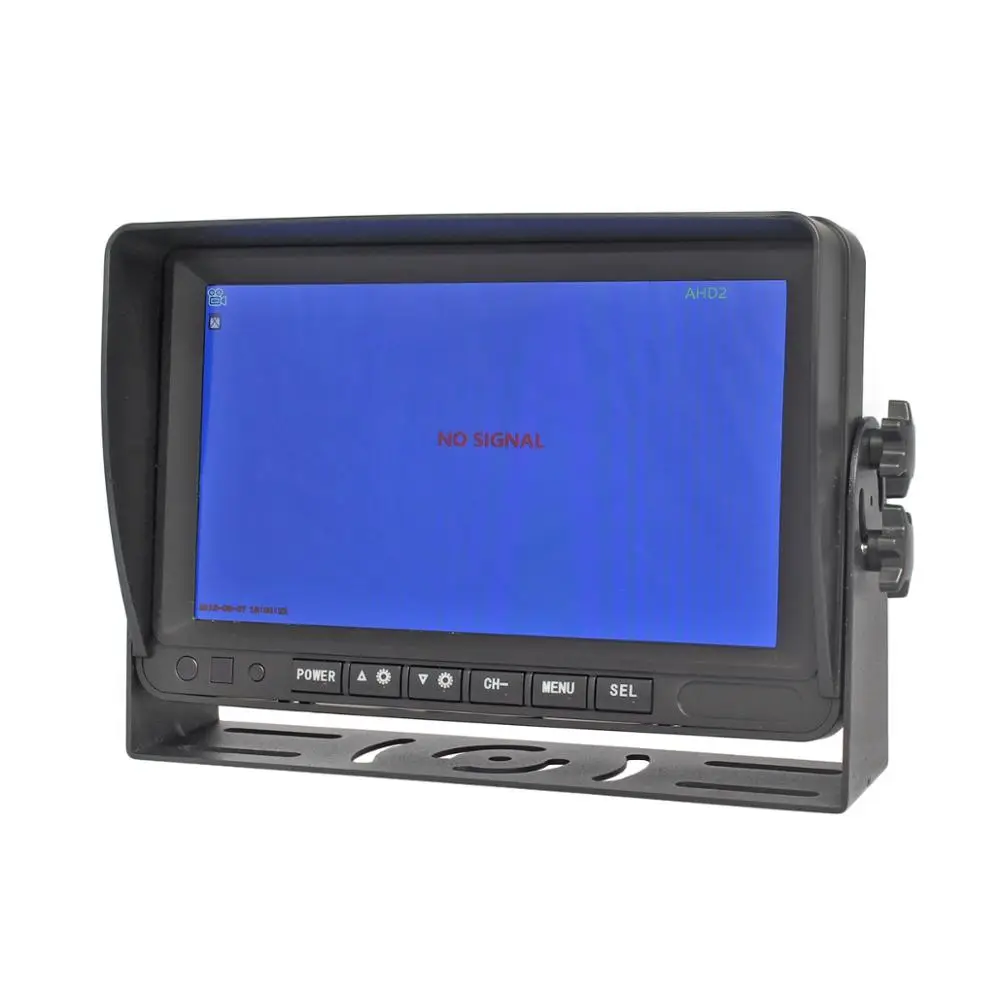 SMALUCK AHD 7 &quotTFT LCD Автомобильный монитор заднего вида Водонепроницаемая IR 960P камера