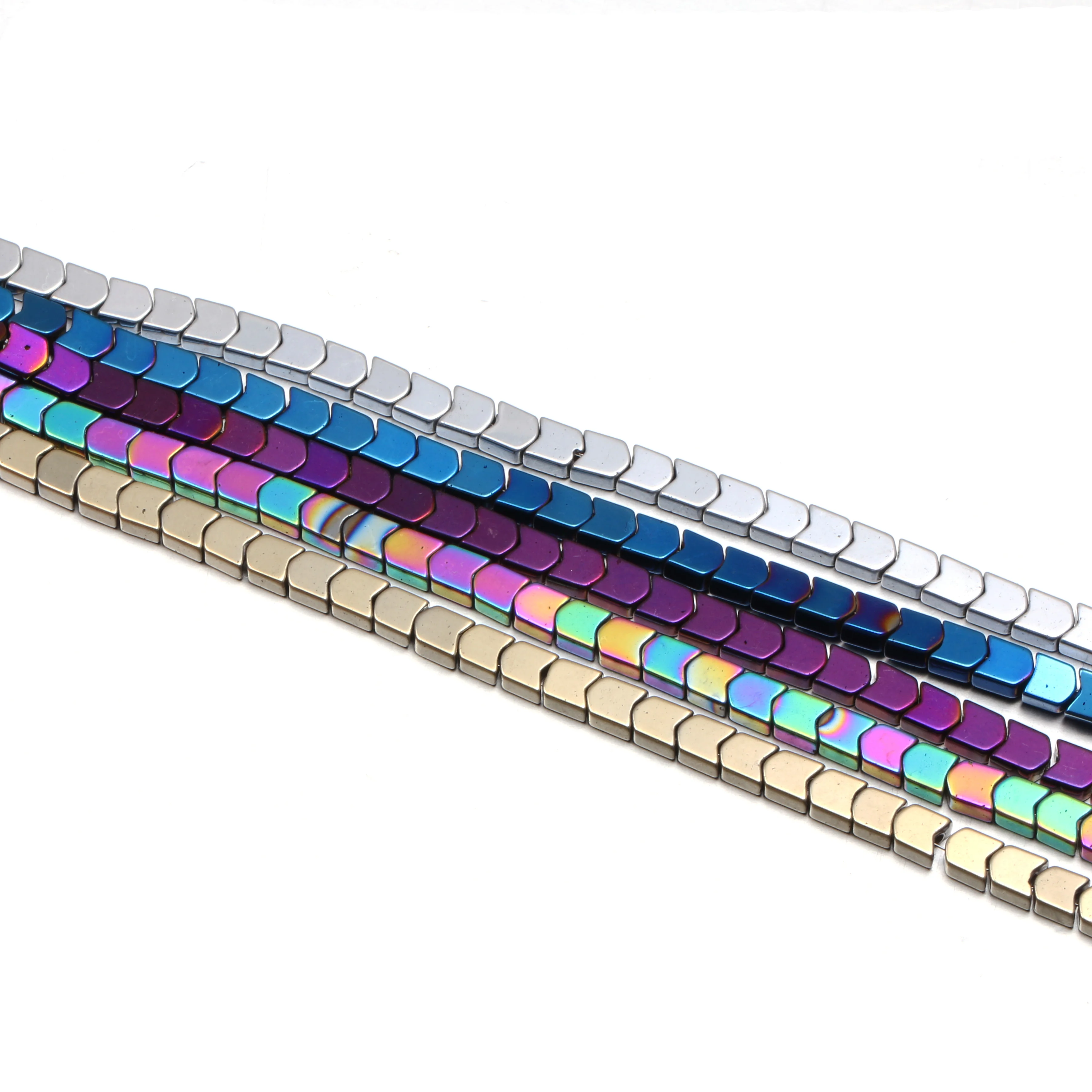 Бусины Из Гематита в форме природного стрела с камнями для изготовления